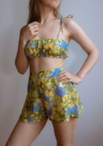 SICILIAN LEMONS TAP PANTY - white or blue - Image 3