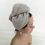 LINEN HAIR WRAP TURBAN