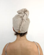LINEN HAIR WRAP TURBAN - Image 3